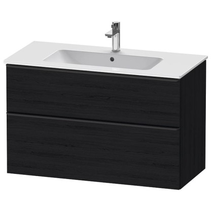 Duravit D-Neo Тумбочка подвесная 101х46.2x62.5см., раковина, 1 ящик цвет: Black Oak