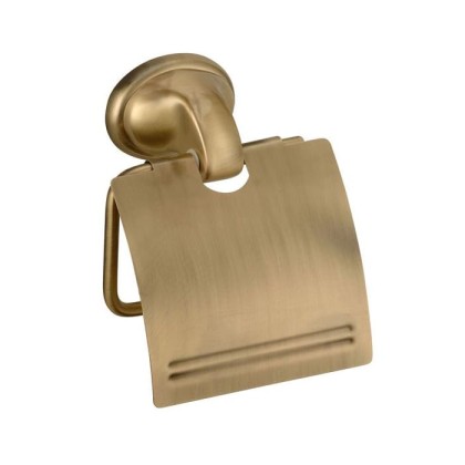 Daniel Revival Acc.B. Держатель туалетной бумаги с крышкой, подвесной, цвет: бронза
