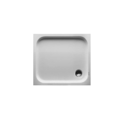Duravit D-Code Поддон для душа 900х800х85 мм., прямоугольный, Antislip, акрил, цвет: белый