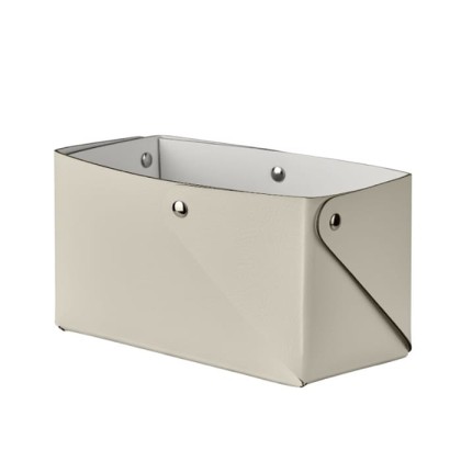 ADJ Коробочка MIU для чайных пакетов, 7x17xH8 см., цвет: панна котта/белый