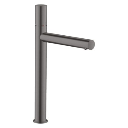 Axor Uno Смеситель для раковины 260, Zero, на 1 отв., высокий, цвет: шлифованный черный хром