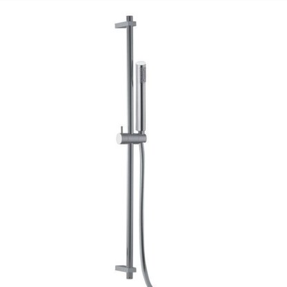 Carlo Frattini Wellness Душевой гарнитур в ком-те: стойка, шланг 1500 мм, держатель для душа, ручной душ, полированный никель /F2150SN/