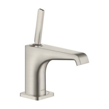 Axor Citterio E Смеситель для раковины 90, на 1 отв., цвет: сталь