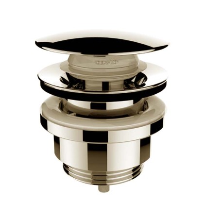 Bossini Oki Донный клапан Clic-Clac автоматический 1”1/4 , цвет: никель шлифованный