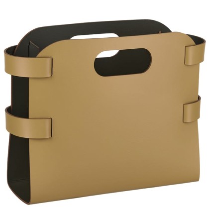 ADJ Журнальница, 16x36xH25 см., цвет: горчичный/оливковый