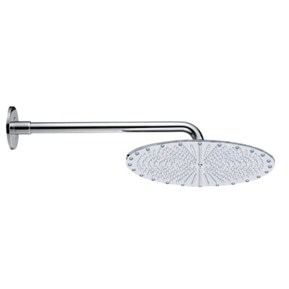 BOSSINI PARIS-OKI Верхний душ ? 400 мм, настенный кронштейн ? 28 x 400 мм, цвет: хром