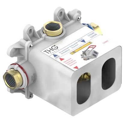 THG Термостат  3/4" - 60 л/мин с восковым картриджем и коробкой для встраивания, без ручки регулировки