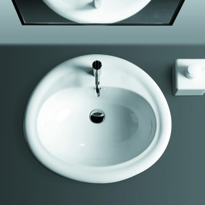 SIMAS Top e lavabi d'arredo Раковина 63х56 см, 1 отв., цвет: белый