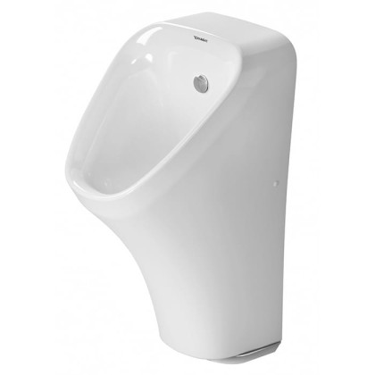 Duravit DuraStyle Писсуар безободковый электронный от сети 30х34см, подача воды сзади, с гидрозатвором, с креплением, цвет: белый