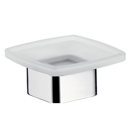 Emco Loft  мыльница настольная, цвет: хром/хрусталь