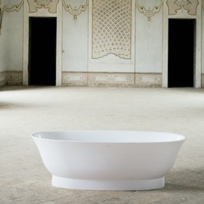 Laufen New Classic Ванна 190x90x58см, отдельностоящая, овальная, материал: Sentec, цвет: белый