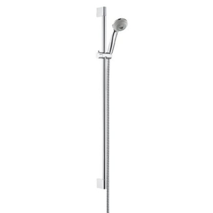 Hansgrohe Crometta 85 Душевой гарнитур, Multi/Unica'Crometta, 900 мм, 1/2", Crometta 85 Multi ручной душ № 28563000, Unica'Crometta штанга для душа 900 мм № 27614000, цвет: хром