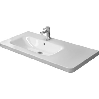 Duravit DuraStyle Раковина 100х48 см, 3 отв., с переливом, цвет: белый