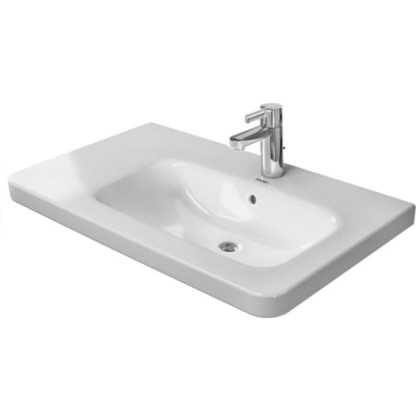 Duravit DuraStyle Раковина 80х48 см, 3 отв., Sx, с переливом, цвет: белый