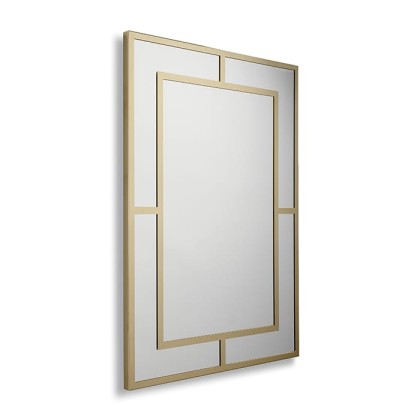 Oasis Casablanca Зеркало 140х h:100см., с металлическим профилем, цвет: золото