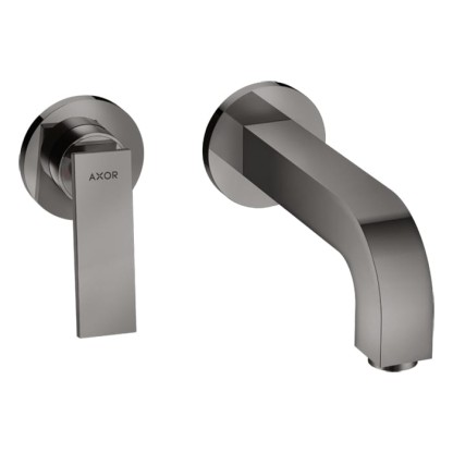 Axor Citterio Смеситель для раковины 220, встраиваемый, излив: 22см., цвет: полированный черный хром