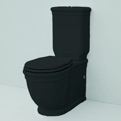 Artceram HERMITAGE унитаз моноблок пристенный  71х36см, с креплением, цвет: черный