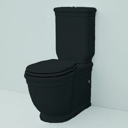 Artceram HERMITAGE унитаз моноблок пристенный  71х36см, с креплением, цвет: черный