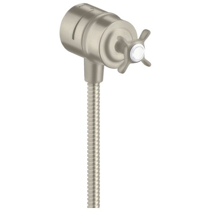 Axor Montreux, Fixfit Stop шланговое подсоединение, цвет: никель шлифованный