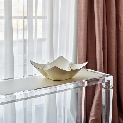 ADJ Фруктовница, D45 см., цвет: панна котта/белый