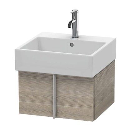 Duravit Vero Air Тумба подвесная, 48.4x43.1х29.8см., с раковиной, с 1 выдв. ящиком, цвет: сосна серебристая