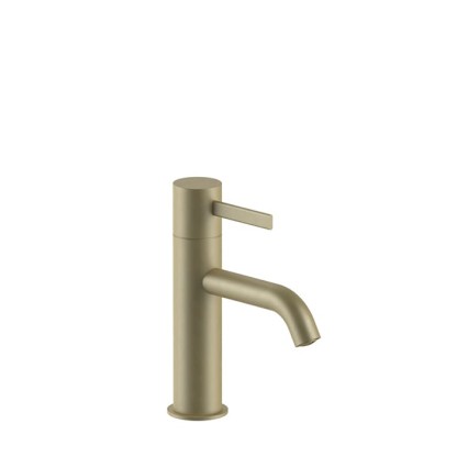 Fantini AF/21 Смеситель для раковины, 1 отв., излив: 126 мм, цвет: Matt British Gold PVD