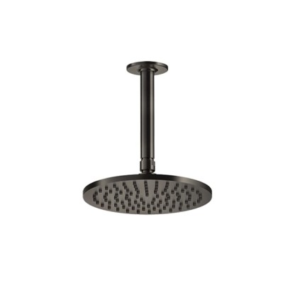 Gessi Inciso Shower Потолочная душевая головка шарнирная с защитойот известкового налёта на 1/2",?200 мм, цвет: black XL