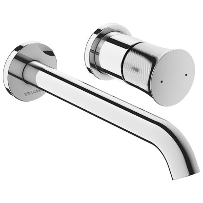 Duravit White Tulip Смеситель для раковины, встраиваемый, цвет: хром