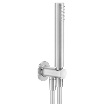 Gessi Inciso Душевой комплект, + вывод, держатель, шланг 1,50 м и душевая лейка, цвет: хром