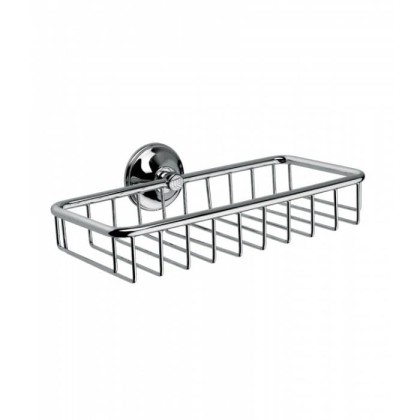 Полочка подвесная Bongio Fleur, цвет: хром