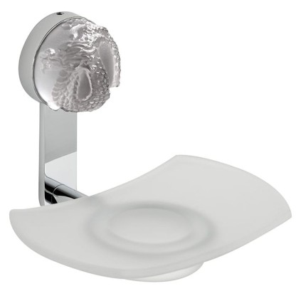 THG Dragon Moon Мыльница подвесная, цвет: хром