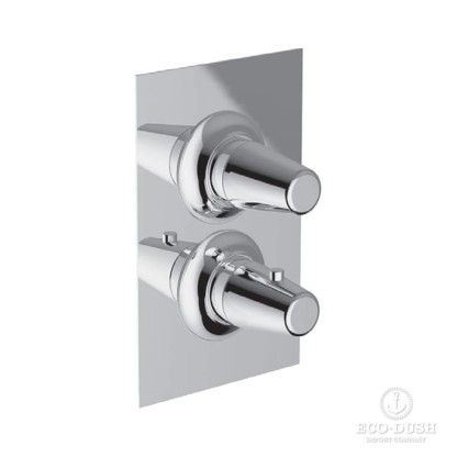 Cisal Vita Смеситель встраиваемый термостатический для душа 3 выхода, цвет: хром
