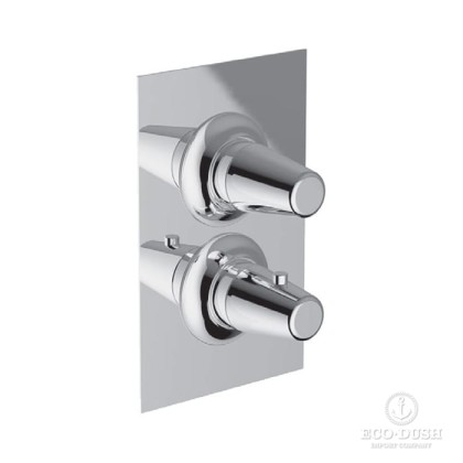 Cisal Vita Смеситель встраиваемый термостатический для душа 3 выхода, цвет: хром