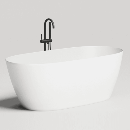 Salini Sofia Light Ванна отдельностоящая 165х75х60см, без отверстия под перелив, материал: S-Sense, цвет: белый глянцевый