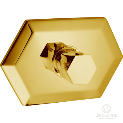 CISAL Cherie Встраиваемый термостатический смеситель для душа, цвет: золото