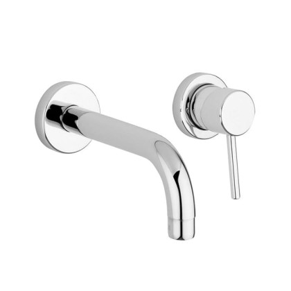 Simas Tokyo Смеситель для раковины, настенный, излив: 20см., цвет: хром