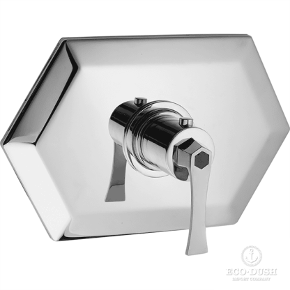 CISAL Cherie Термостатический смеситель для душа, цвет: хром/черный