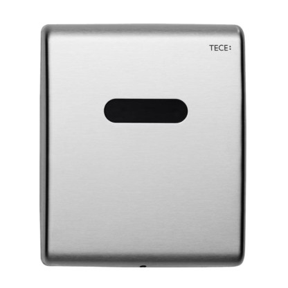 TECE TECEplanus Urinal Панель смыва для писсуара, с инфракрасным датчиком, 230/12 V, цвет: нержавейка/сатин