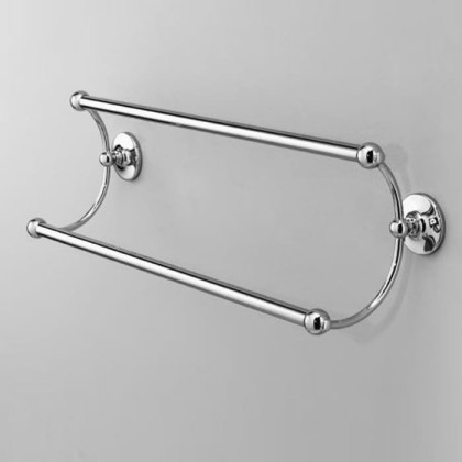 Devon&Devon Cavendish Полотенцедержатель двойной 55.5см., подвесной, цвет: хром