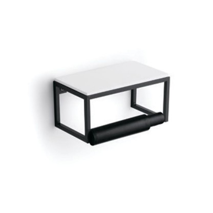 Bertocci Officina 02 Бумагодержатель, цвет: черный матовый