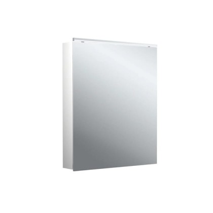 Emco Flat II Зеркальный шкаф 60см., с подсветкой Classicleuchte, навесная модель, с подсв. для раковины, 1 дверка