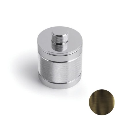 Bertocci Officina 01 Контейнер с крышкой, цвет: темная бронза