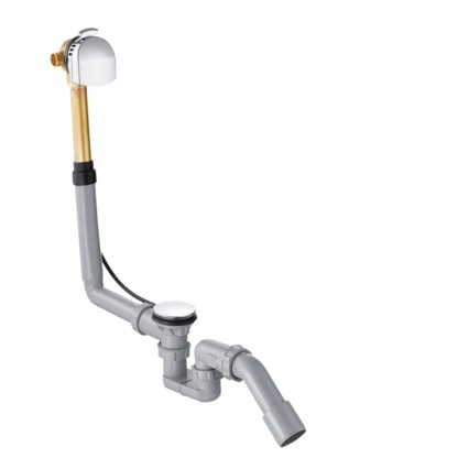 Hansgrohe Exafill S Готовый набор для слива и перелива для стандартных ванн