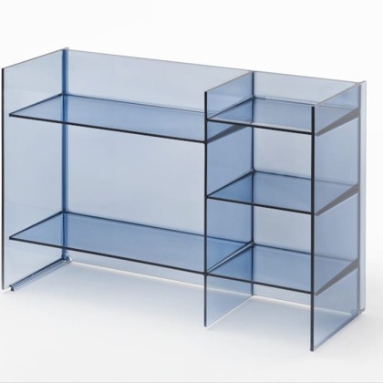 Laufen Kartell Стеллаж, 75х26х53см, пластик, напольный, цвет: синий