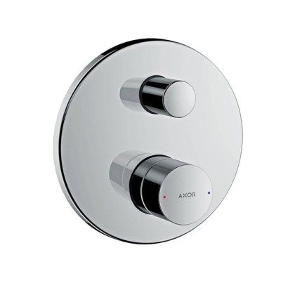 Axor Uno Встраиваемый смеситель для ванны однорычажный с защитой по станд. EN1717, внешняя часть, цвет: хром