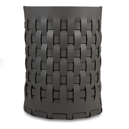 ADJ Корзина Bottega, D20xH25 см., цвет: серый/черный