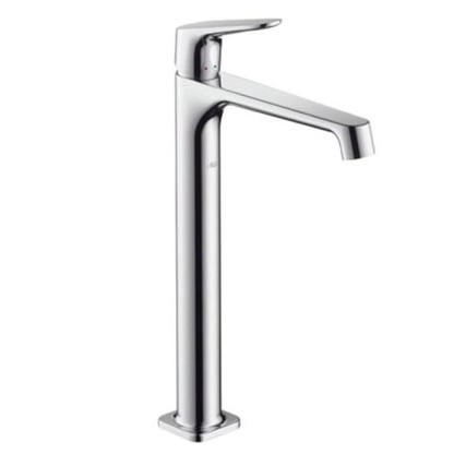 Axor Citterio M, Смеситель для раковины в форме таза 250, однорычажный, неперекрываемый сливной гарнитур, цвет: хром