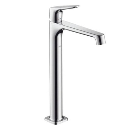 Axor Citterio M, Смеситель для раковины в форме таза 250, однорычажный, неперекрываемый сливной гарнитур, цвет: хром