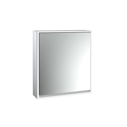Emco Loft Зеркальный шкаф 60см., с подсветкой LED навесная модель, 1-дверка, петли справа зеркальная задняя стенка