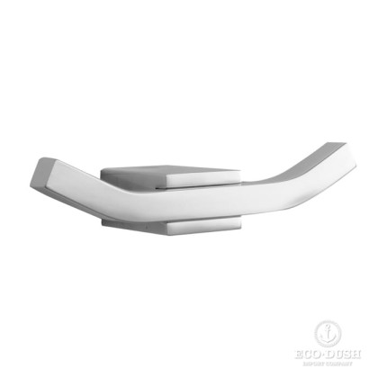 Stella Bamboo Quadro Крючок двойной 1082bis, подвесной, цвет: хром